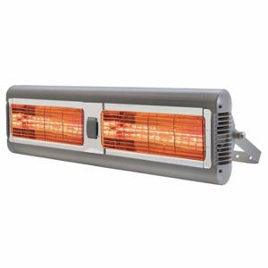 SOLAIRA SALPHAH2-40240G Electric Infrared Heater, 3000W/4000W Watt Output, 208/240VAC, 1-Phase, Hardwired | CU3CEM 11Z938