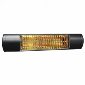 SOLAIRA SCOSYXL15120b Electric Infrared Heater, 1500W Watt Output, 120VAC, 1-Phase, Plug-In, 45 Deg Beam Pattern | CU3CEG 11Z946