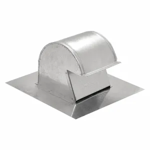 SOLER & PALAU RC-10 Roof Cap, Round, 10 Inch Duct, 26G Galvanized Steel, Steel, Silver Finish, Galvanized | CV4NZQ 59UW53