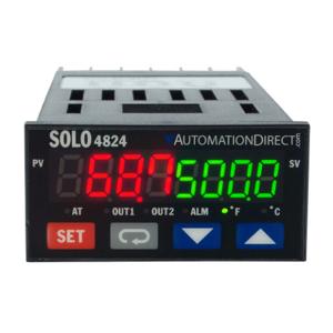 SOLO SL4824-LR Temperature Controller, 1/32 D Inch Size, 2-Line Led, Current, Voltage | CV7GAM