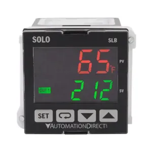 SOLO SLB4848-C2 Temperature Controller, 1/16 D Inch Size, 2-Line Lcd Or Thermocouple Input, 4-20mA | CV7GBU