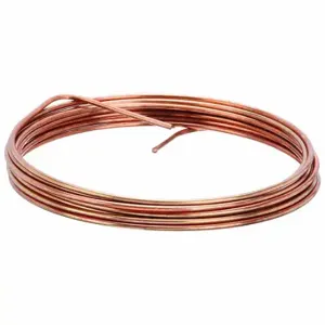 SOUTHWIRE COMPANY 10638525 Bare Copper Grounding Wire, Bare Copper Grounding Wire, 6 AWG Wire Size, 25 ft Length | CU3CRY 4WZU6