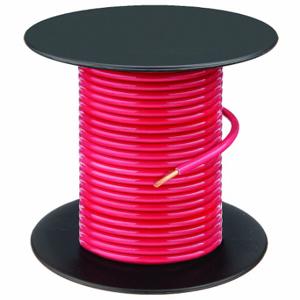 SOUTHWIRE COMPANY 11589983 Building Wire, 12 AWG Wire Size, 1 Conductors, Red, 50 ft Length, Solid, Nylon, PVC, Red | CP2EDM 5FZX9