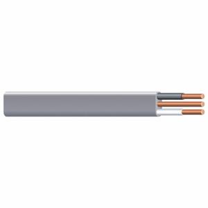 SOUTHWIRE COMPANY 20858701 Underground Feeder Cable, 8 AWG Wire Size, 2 With Bare CU Ground Conductors, PVC, Stranded | CU3DDW 55CX40