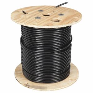 SOUTHWIRE COMPANY 20504702 Building Wire, 1 AWG Wire Size, 1 Conductors, Black, 500 ft Length, Stranded, Nylon, PVC | CP2DWC 5ZG88