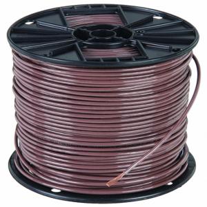 SOUTHWIRE COMPANY 22980706 Building Wire, 10 AWG Wire Size, 1 Conductors, Brown, 2, 500 ft Length, Stranded, Nylon | CP2ELB 4WZJ5