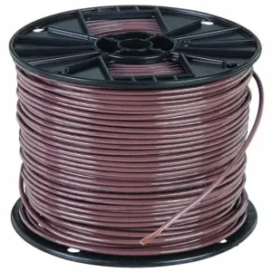 SOUTHWIRE COMPANY 22971606 Building Wire, 12 AWG Wire Size, 1 Conductors, Brown, 2, 500 ft Length, Stranded, Nylon | CP2EBR 4WZF9