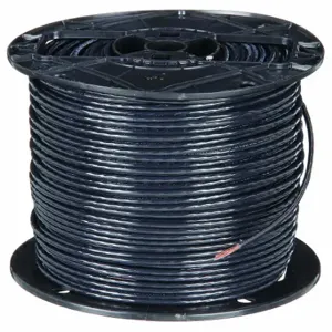 SOUTHWIRE COMPANY 22955901 Building Wire, 14 AWG Wire Size, 1 Conductors, Black, 500 ft Length, Stranded, Nylon, PVC | CP2EFA 6X794