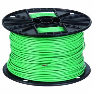 SOUTHWIRE COMPANY 22977301 Building Wire, 10 AWG Wire Size, 1 Conductors, Green, 500 ft Length, Stranded, Nylon, PVC | CP2DXT 4W012
