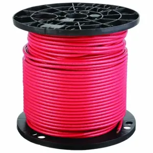 SOUTHWIRE COMPANY 20495801 Building Wire, 6 AWG Wire Size, 1 Conductors, 500 ft Length, Stranded, Nylon, PVC | CP2EJT 4WZL9