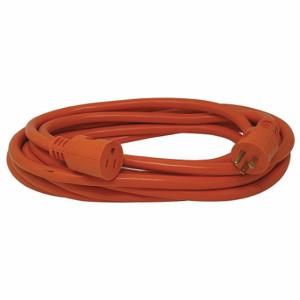 SOUTHWIRE COMPANY 2557SW0003 Extension Cord, 25 Ft Cord Length, 12 Awg Wire Size, 12/3, Orange, 1 Outlets | CU3CUH 55CW71