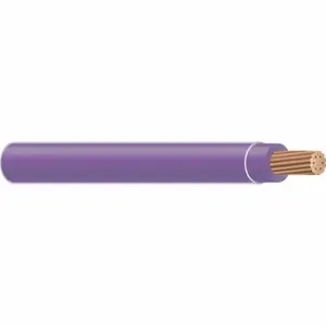 SOUTHWIRE COMPANY 27041301 Fixture Wire, 16 AWG Wire Size, 1 Conductors, Purple, 500 ft Length, Stranded, Nylon, PVC | CU3CVX 4WYT9