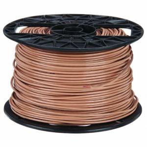 SOUTHWIRE COMPANY 32015005 Building Wire, 14 AWG Wire Size, 1 Conductors, Beige, 2, 500 ft Length, Stranded, Nylon | CP2EEP 4WZE4