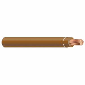 SOUTHWIRE COMPANY 58018504 Building Wire, 12 AWG Wire Size, 1 Conductors, Brown, 1000 ft Length, Stranded, Nylon | CP2EBP 55CX54