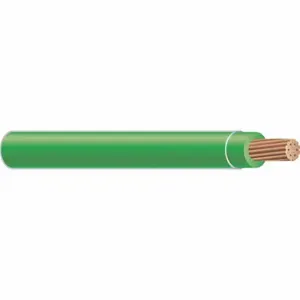 SOUTHWIRE COMPANY 55611506 Building Wire, 2/0 AWG Wire Size, 1 Conductors, Green, 500 ft Length, Stranded, Nylon, PVC | CP2EHN 4WZT2