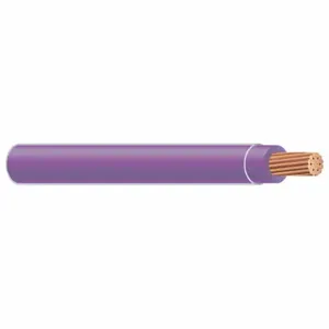 SOUTHWIRE COMPANY 58025305 Building Wire, 10 AWG Wire Size, 1 Conductors, Purple, 1, 250 ft Length, Stranded, Nylon | CP2DYG 55CX77