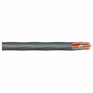 SOUTHWIRE COMPANY 63950032 Nonmetallic Building Cable, 3 With Bare CU Ground Conductors, Black, 50 ft Length | CU3CXR 55CX35