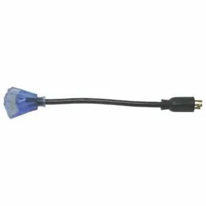 SOUTHWIRE COMPANY 65039501 Cord Adapter, Nema L5-20P, Nema 5-15R, 12 Awg Wire Size, 125VAC, 15 A | CU3CQX 55CW95