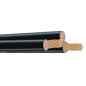 SOUTHWIRE COMPANY 10988425 Copper Wire, 7 Strand, 4 Awg, Polyethylene Insulation | CG6HVG