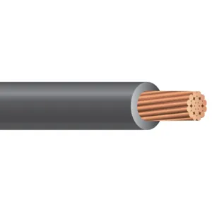 SOUTHWIRE COMPANY 11306801 Copper Wire, 350 Kcmil, 600 V, Black | CG6ERR