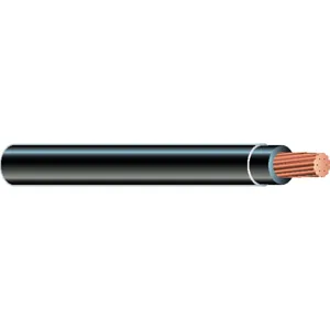 SOUTHWIRE COMPANY 20488301 Copper Wire, 8 Awg, 600 V, Black | CG6EPT