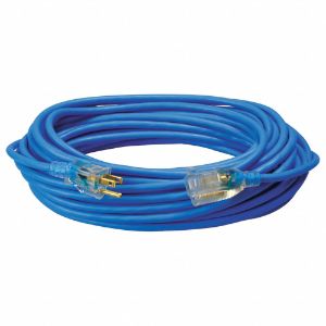 SOUTHWIRE COMPANY 2368SW8806 Extension Cord, Outdoor, 13A, 125VAC, Number of Outlets 1, Blue | CF2HED 55CW89