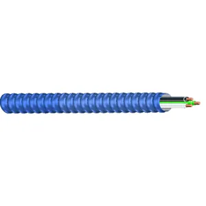 SOUTHWIRE COMPANY 57115001 Metal Clad Armored Cable, 2 Conductor, 10 Awg, Aluminium Armor, Green | CG6HKF