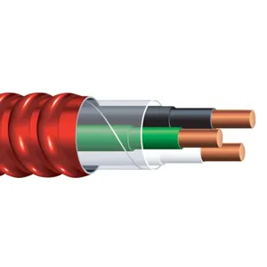 SOUTHWIRE COMPANY 58715102 Metal Clad Armored Cable, 5 Conductor, 14/14 Awg | CG6HRU