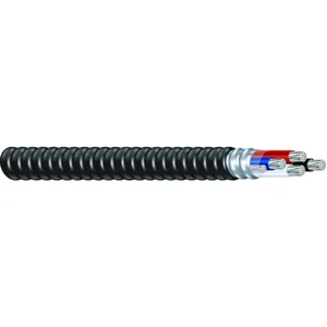 SOUTHWIRE COMPANY 55493299 Metal Clad Armored Cable, 4 Conductor, 500 Kcmil, Aluminium Armor | CG6HPQ