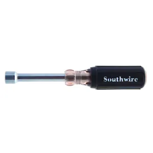 SOUTHWIRE COMPANY 58287040 Shaft Nut Driver, With 3 Inch Shank, 1/2 Inch Size | CG6KPG ND1/2-3