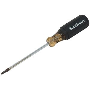 SOUTHWIRE COMPANY 58300440 Star Tip Screwdriver, With 4 Inch Shank, 20 Star | CG6KLQ SD20T4