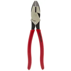 SOUTHWIRE COMPANY 58289840 Side Cutting Plier, High Leverage, 9 Inch Size | CG6KXJ SCP9D