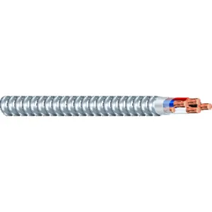 SOUTHWIRE COMPANY 59807989 Metal Clad Armored Cable, 3 Conductor, 750 Kcmil, Aluminium Armor | CG6HBP