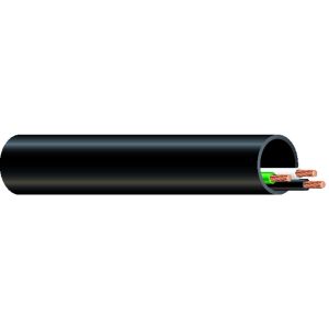 SOUTHWIRE COMPANY 63006701 Copper Wire, Thin Installed, 600 V, 3/4 Inch Size, HDPE Duct, Black | CG6JYN