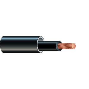 SOUTHWIRE COMPANY 63217901 Copper Wire, 600 V, 1-1/2 Inch Size, HDPE Duct, Black, With 6/C | CG6JVY