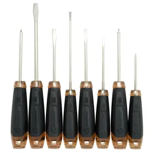 SOUTHWIRE COMPANY 65139940 Screwdriver Set, 8 Piece | CG6KMZ SDSET8US