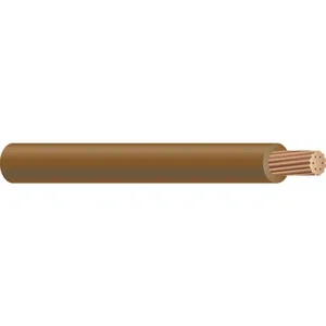 SOUTHWIRE COMPANY 65321201 500 ft. MTW Hookup Wire, Nominal Outside Dia. 0.137 Inch, Wire Color Brown | CD2KLA 5LXE2