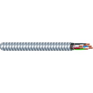 SOUTHWIRE COMPANY 55499001 Metal Clad Armored Cable, 6 Conductor, 12 Awg, Aluminium Armor | CG6HFJ