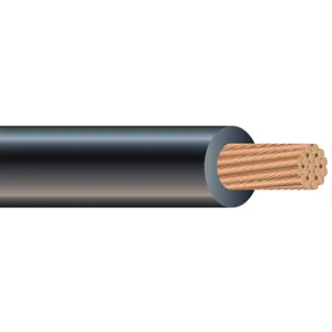 SOUTHWIRE COMPANY F061600400 Flexible Copper Wire, Stranded, 133 Strand, 6 Awg, PVC Insulation | CG6FXF