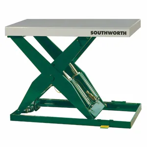 SOUTHWORTH LS5-36-3256-PB-115V Stationary Scissor Lift Table, 5000 Lbs. Load Capacity, 43 1/4 Inch Max. Lift | CH6QAF 437J84