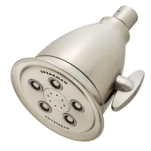 SPEAKMAN S-2005-HB-BN 5 Jet Showerhead With Massage 2.5 Gpm | AD6MDL 45W764