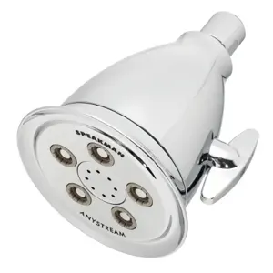 SPEAKMAN S-2005-HB Showerhead Wall Mount 50 Spray Channels | AC3VLT 2WLN5