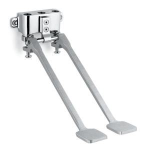 SPEAKMAN S-3219-USS Double Foot Pedal Valve, Wall Mounted | CE2AUR