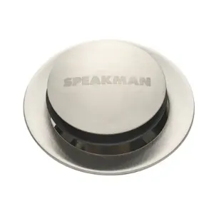 SPEAKMAN S-3470-BN Drain Assembly, Pop-Up, Brushed Nickel | CE2AUX