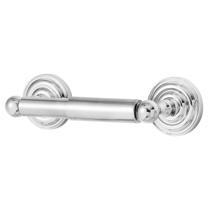 SPEAKMAN SA-1405 Toilet Paper Holder, Horizontal Single Roll, Double Post Holder, Metal, Polished | CD9ZZH 22FE81