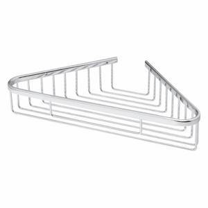 SPEAKMAN SA-1408 Corner Shower Basket, 10 1/2 Inch Width, Stainless Steel, Polished Chrome | CD9ZZL 455D65