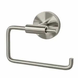 SPEAKMAN SA-2005-BN Toilet Paper Holder, Horizontal Single Roll, Single Post Holder, Metal, Brushed | CD9ZZY 48RF34