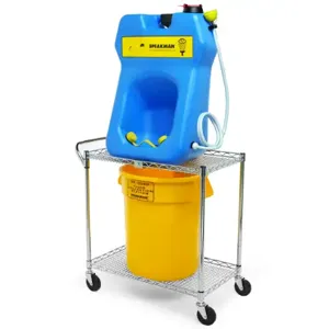 SPEAKMAN SE-4380 Portable Eyewash And Transportation Cart | CE2BGT