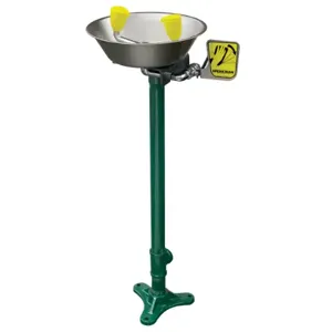 SPEAKMAN SE-584 Eyewash, Pedestal Mounted, With Stainless Steel Bowl | CE2BJB