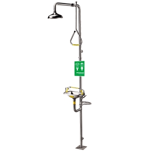 SPEAKMAN SE-622 Emergency Combination Shower, With Stainless Steel Bowl And Eye Face wash | CE2BJL